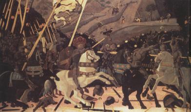 UCCELLO, Paolo The Battle of San Romano (nn03) oil painting image